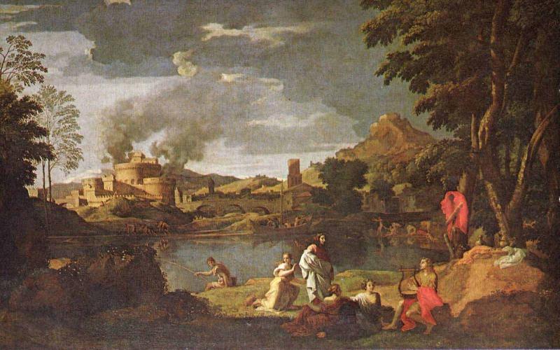 Nicolas Poussin Orpheus und Eurydike